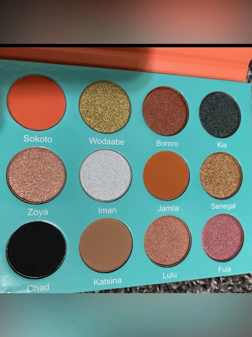 Juvia’s Place The Saharan Eyeshadow Palette